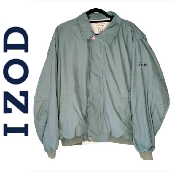 Izod Other - VINTAGE IZOD JACKET - GREEN